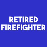 Firefighter Retiret Funny Retired Firefighter Cool Gift Apron