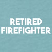Firefighter Retiret Funny Retired Firefighter Cool Gift Sueded Cloud Jersey T-Shirt