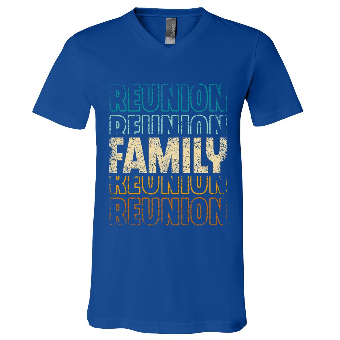 Family Reunion Families Gathering Meeting Family Cute Gift V-Neck T-Shirt