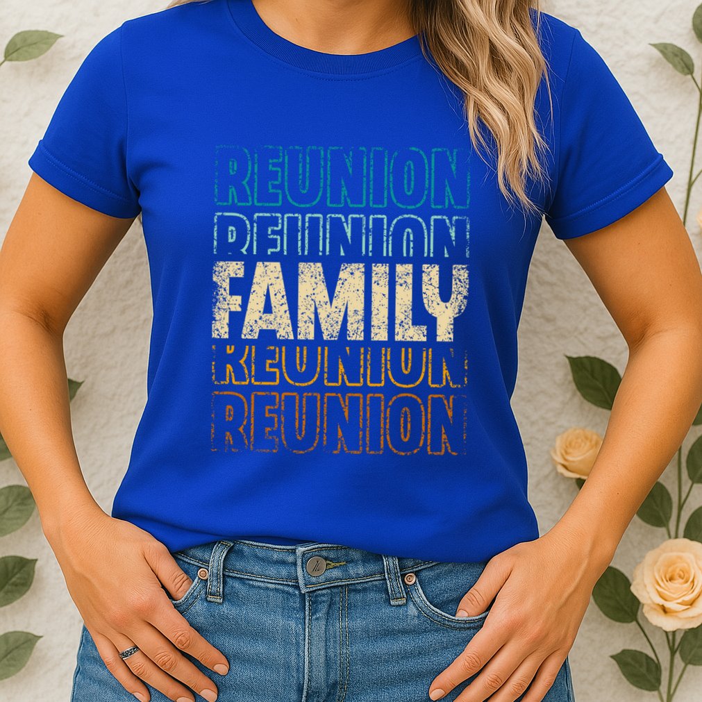 Family Reunion Families Gathering Meeting Family Cute Gift Womens T-Shirt
