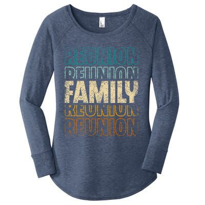 Family Reunion Families Gathering Meeting Family Cute Gift Women's Perfect Tri Tunic Long Sleeve Shirt