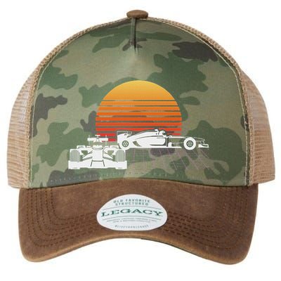 Formula Racing Fan Design Great Gift For Speed Freaks Legacy Tie Dye Trucker Hat