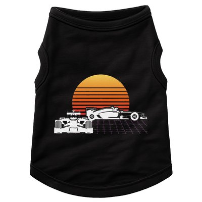 Formula Racing Fan Design Great Gift For Speed Freaks Doggie Tank