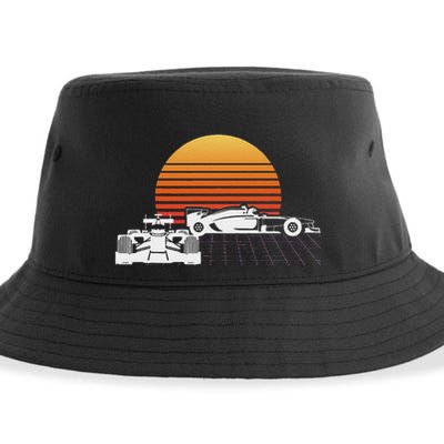 Formula Racing Fan Design Great Gift For Speed Freaks Sustainable Bucket Hat