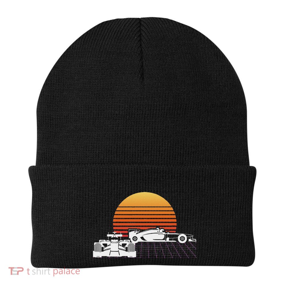 Formula Racing Fan Design Great Gift For Speed Freaks Beanie