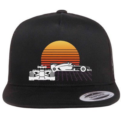 Formula Racing Fan Design Great Gift For Speed Freaks Flatbill Hat