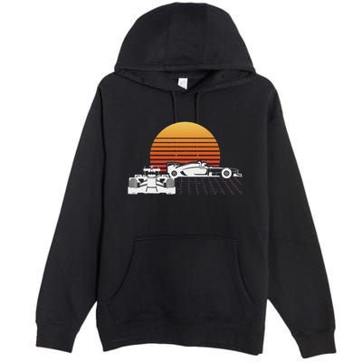 Formula Racing Fan Design Great Gift For Speed Freaks Premium Pullover Hoodie