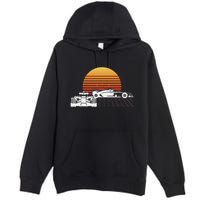 Formula Racing Fan Design Great Gift For Speed Freaks Premium Pullover Hoodie