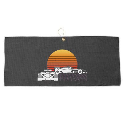 Formula Racing Fan Design Great Gift For Speed Freaks Large Microfiber Waffle Golf Towel