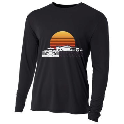 Formula Racing Fan Design Great Gift For Speed Freaks Cooling Performance Long Sleeve Crew