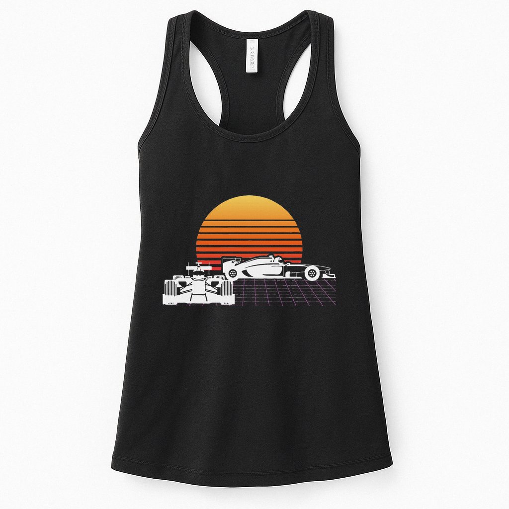 Formula Racing Fan Design Great Gift For Speed Freaks Womens Tank Top
