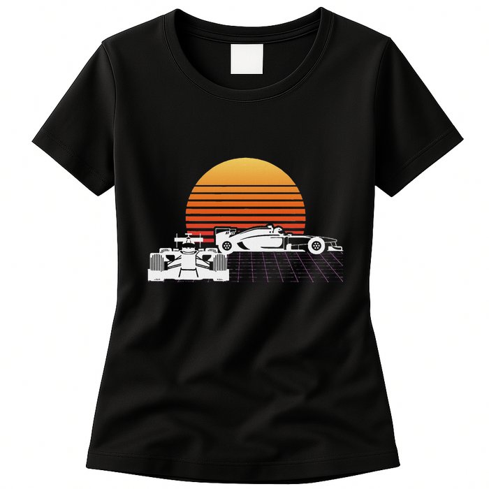 Formula Racing Fan Design Great Gift For Speed Freaks Womens T-Shirt