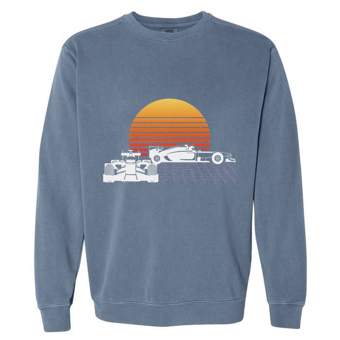 Formula Racing Fan Design Great Gift For Speed Freaks Garment-Dyed Sweatshirt