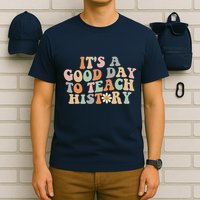 Funny Retro Groovy ItS A Good Day To Teach History Teacher T-Shirt