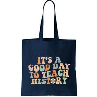Funny Retro Groovy ItS A Good Day To Teach History Teacher Bag