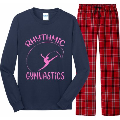 Funny Rhythmic Gymnast Squad Gymnastics Long Sleeve Pajama Set