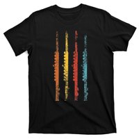 Flute Retro Gift For Flute Player I Flute T-Shirt