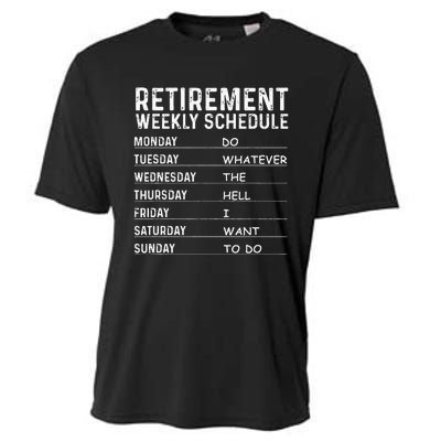 Funny Retirement Gift For Men Women Cool Retired Retiree Cooling Performance Crew T-Shirt