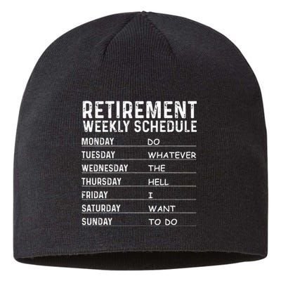 Funny Retirement Gift For Men Women Cool Retired Retiree Sustainable Beanie