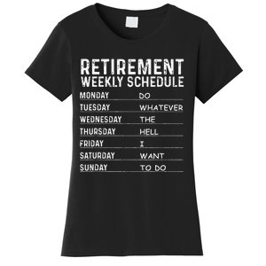 Funny Retirement Gift For Men Women Cool Retired Retiree Women's T-Shirt