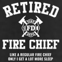 Firefighter Retirement Gifts Funny Retired Fire Chief 11oz C Handle Ceramic Mug