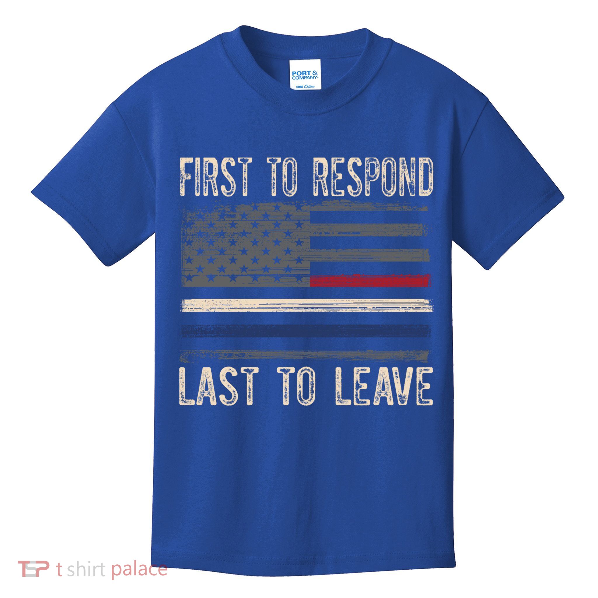 First Responders Great Giftpolice Military Firefighter Emt And Ems Gift Kids T-Shirt