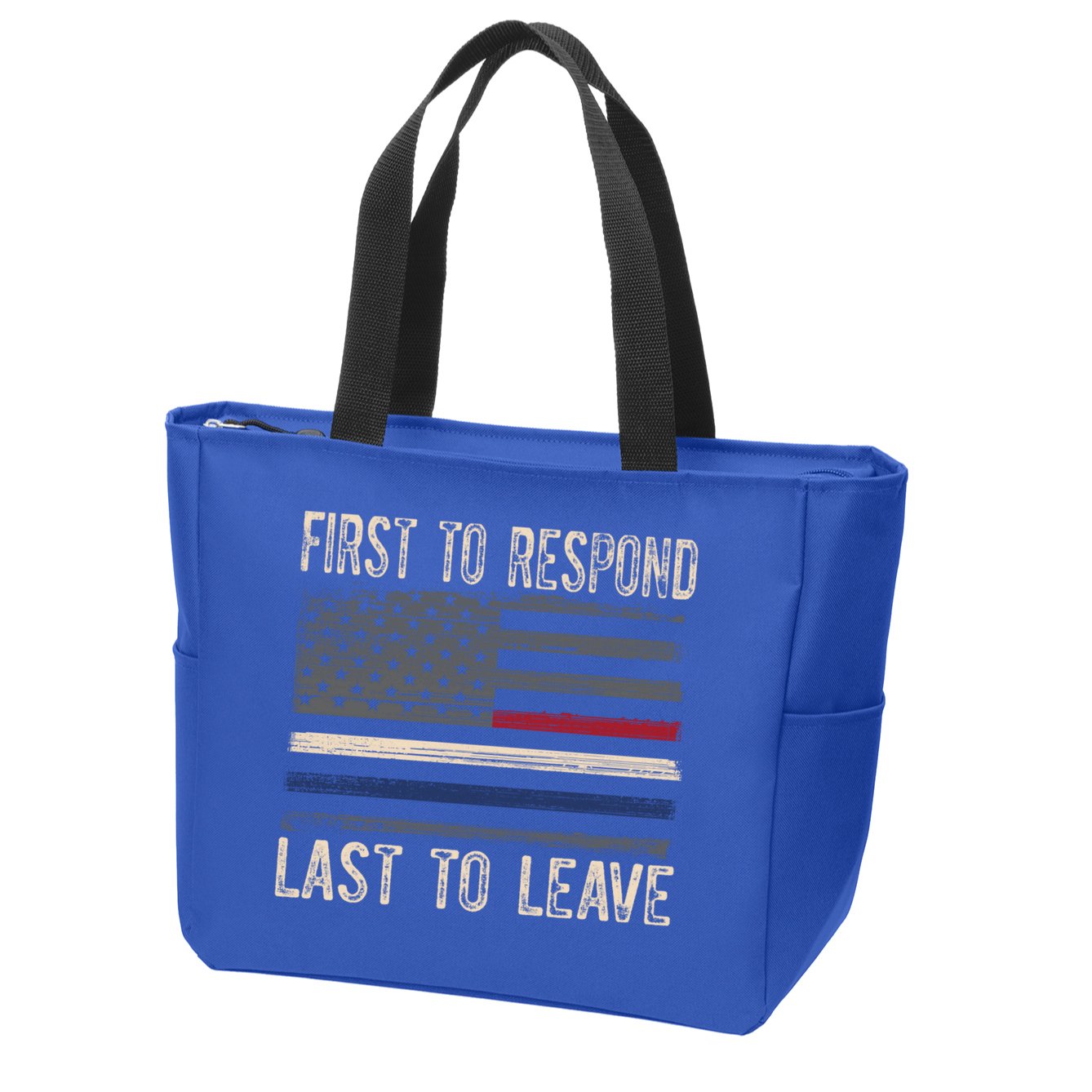 First Responders Great Giftpolice Military Firefighter Emt And Ems Gift Zip Tote Bag