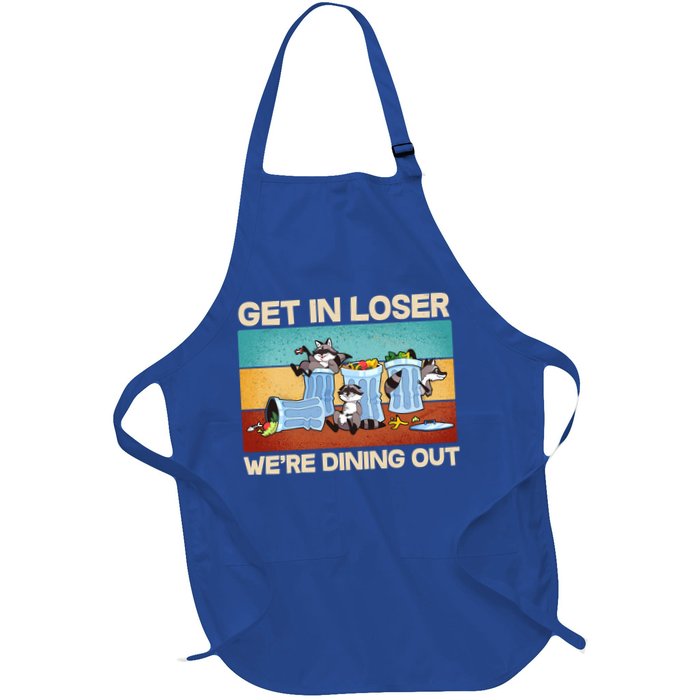 Funny Raccoons Get In Loser We're Dining Out Apron