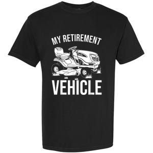 Funny Retirement Gardening Gift Cute Lawn Mowing Men Women Garment-Dyed Heavyweight T-Shirt