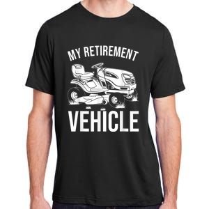 Funny Retirement Gardening Gift Cute Lawn Mowing Men Women Adult ChromaSoft Performance T-Shirt