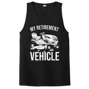 Funny Retirement Gardening Gift Cute Lawn Mowing Men Women PosiCharge Competitor Tank