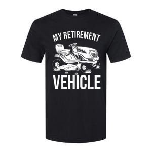 Funny Retirement Gardening Gift Cute Lawn Mowing Men Women Softstyle CVC T-Shirt