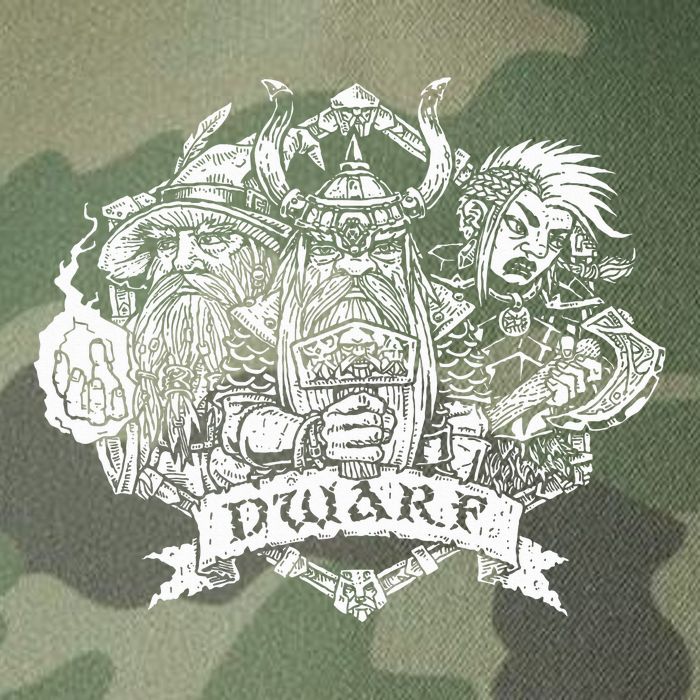 Fantasy Roleplaying Game Dwarf Legacy Tie Dye Trucker Hat