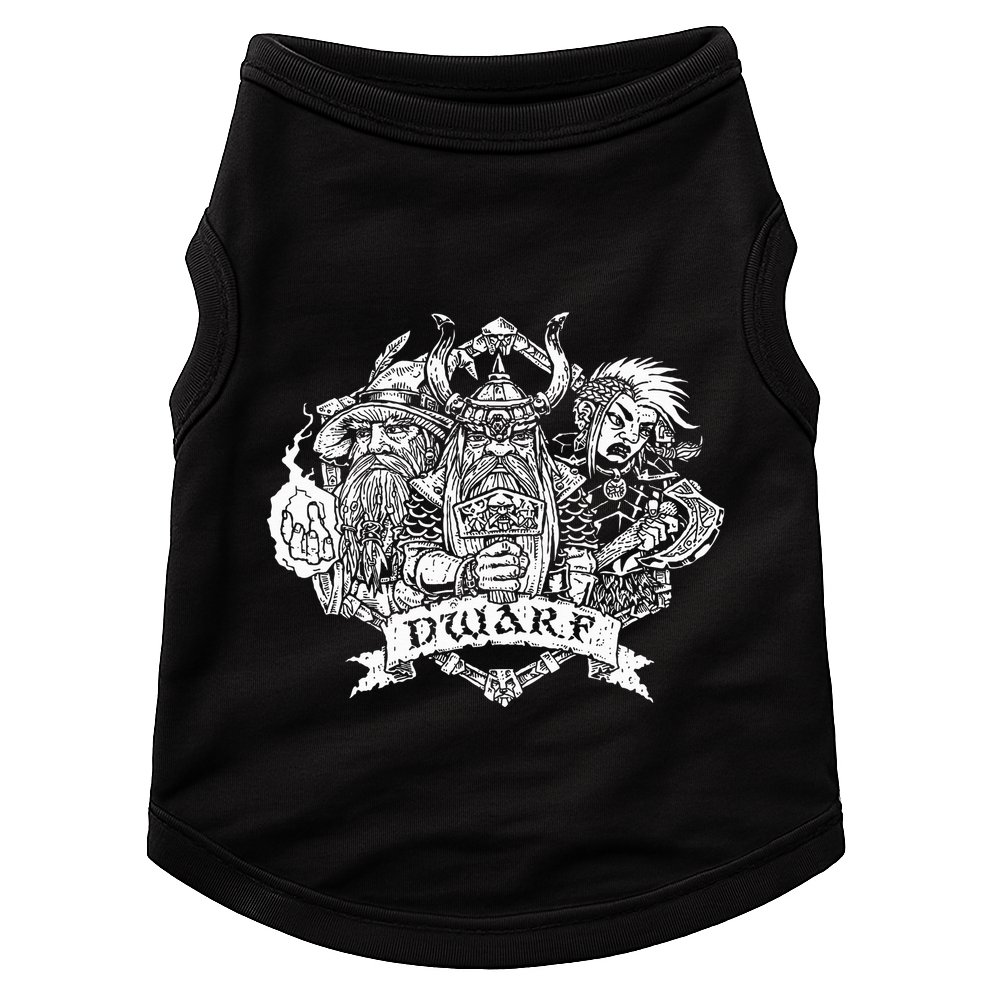 Fantasy Roleplaying Game Dwarf Doggie Tank