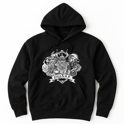 Fantasy Roleplaying Game Dwarf Hoodie