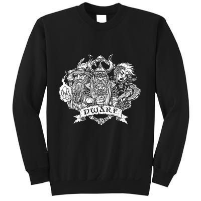 Fantasy Roleplaying Game Dwarf Sweatshirt
