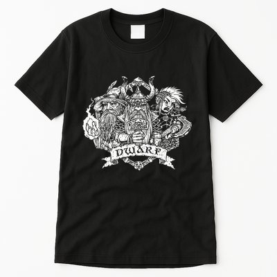 Fantasy Roleplaying Game Dwarf Tall T-Shirt