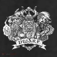 Fantasy Roleplaying Game Dwarf 11oz C Handle Ceramic Mug
