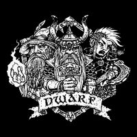 Fantasy Roleplaying Game Dwarf Drawstring Bag