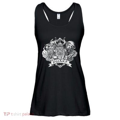 Fantasy Roleplaying Game Dwarf Ladies Essential Flowy Tank