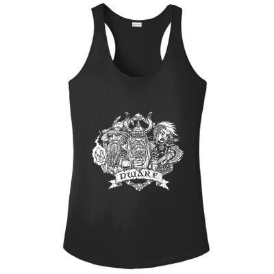 Fantasy Roleplaying Game Dwarf Ladies PosiCharge Competitor Racerback Tank