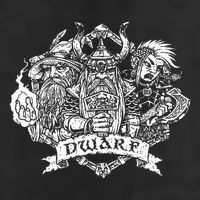 Fantasy Roleplaying Game Dwarf 12oz Stainless Steel Coffee Mug