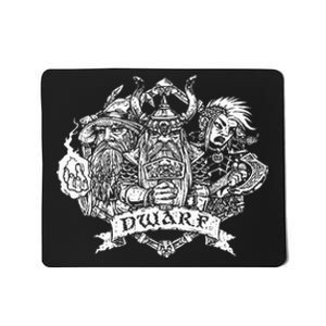 Fantasy Roleplaying Game Dwarf Mousepad