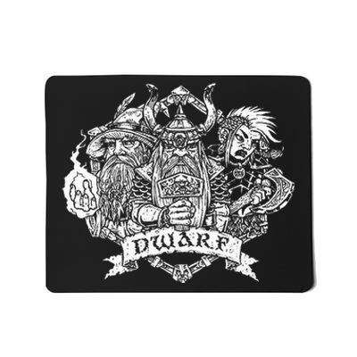 Fantasy Roleplaying Game Dwarf Mousepad