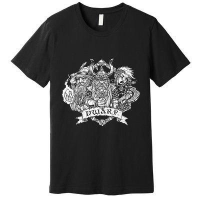 Fantasy Roleplaying Game Dwarf Premium T-Shirt