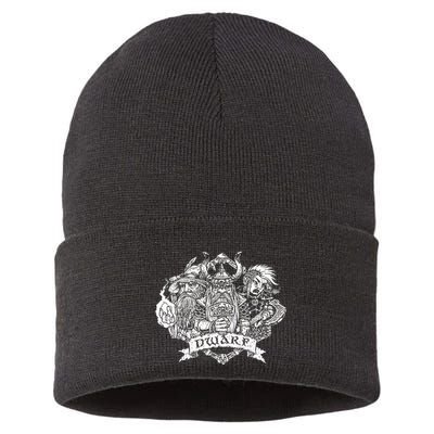 Fantasy Roleplaying Game Dwarf Sustainable Knit Beanie