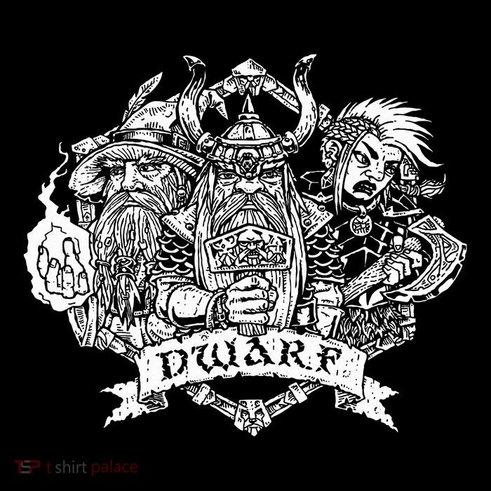 Fantasy Roleplaying Game Dwarf Tank Top