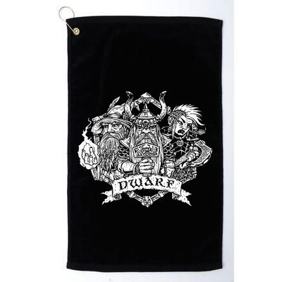 Fantasy Roleplaying Game Dwarf Golf Towel