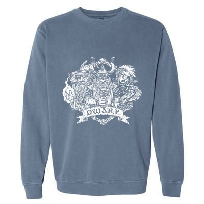 Fantasy Roleplaying Game Dwarf Garment-Dyed Sweatshirt
