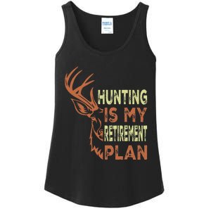 Funny Retirement Gifts For Hunting Is My Retirement Plan Ladies Essential Tank